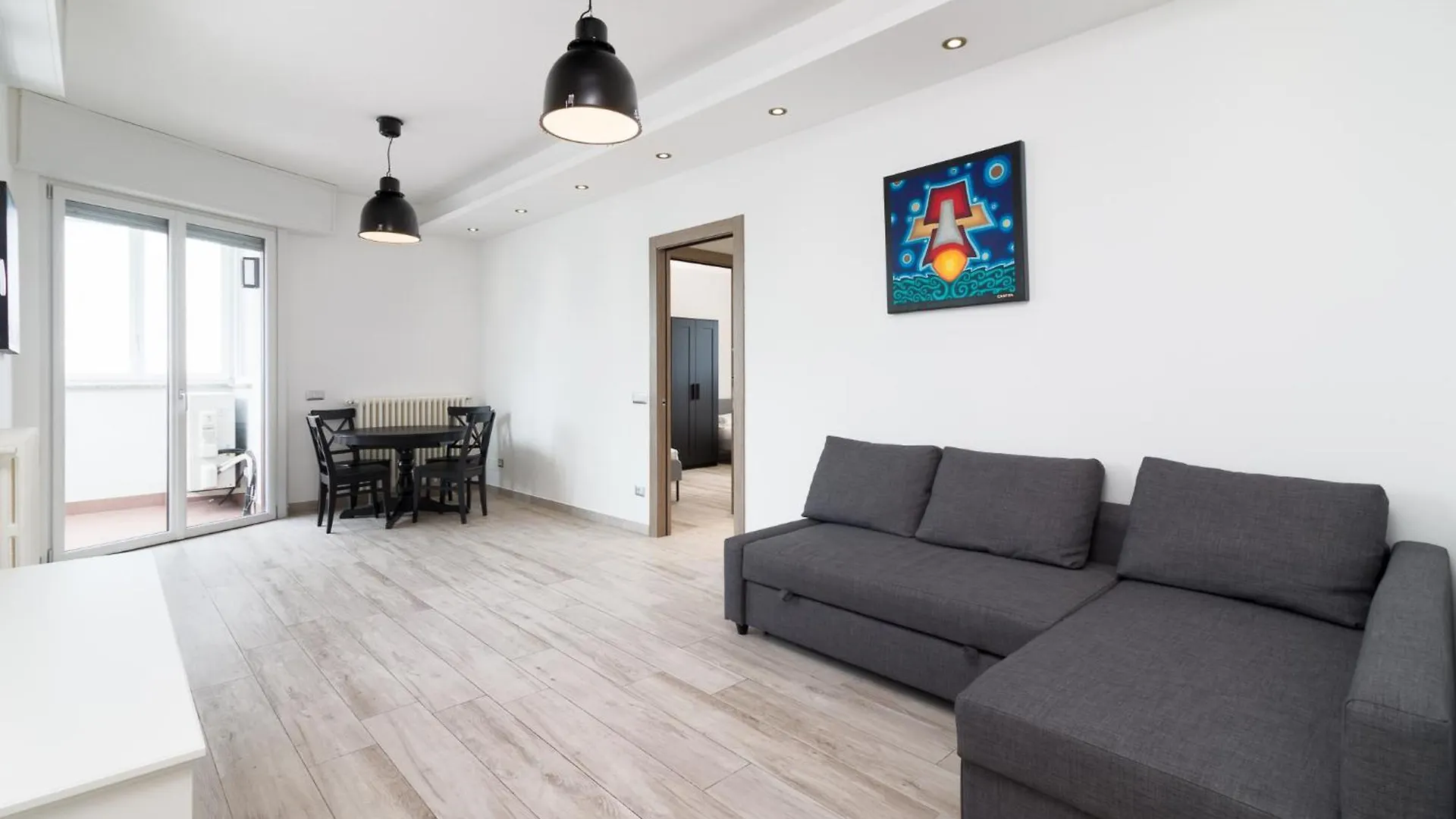 Apartament Nuovissimo Attico 17Esimo Piano, 10 Posti Letto Mediolan
